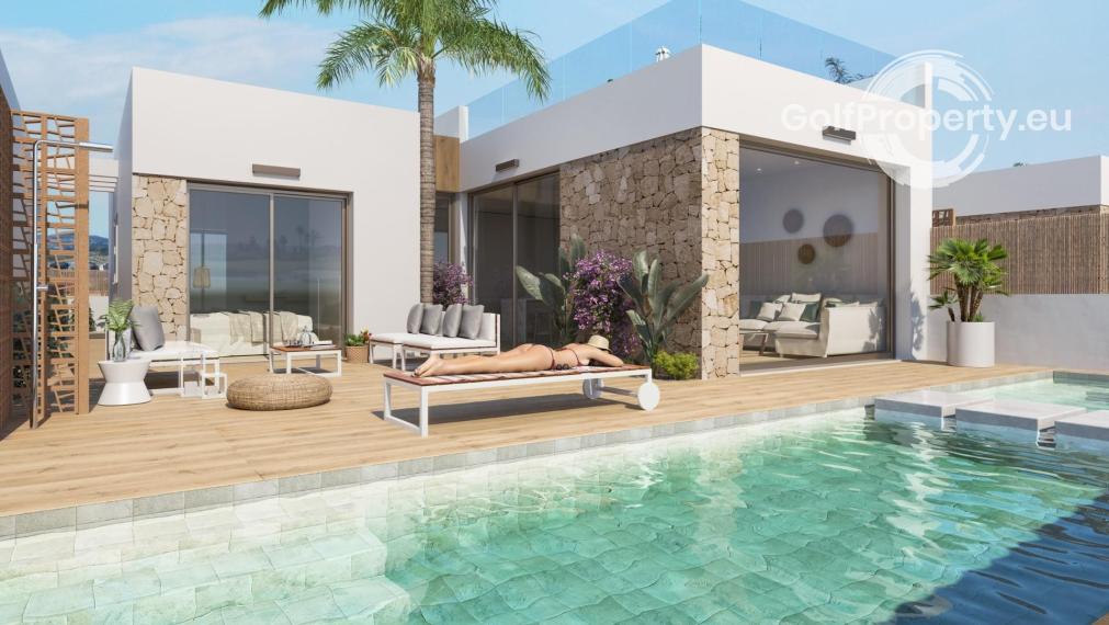 Prodej vily 102 m², pozemek 328 m² Los Alcázares, Murcia, Španělsko