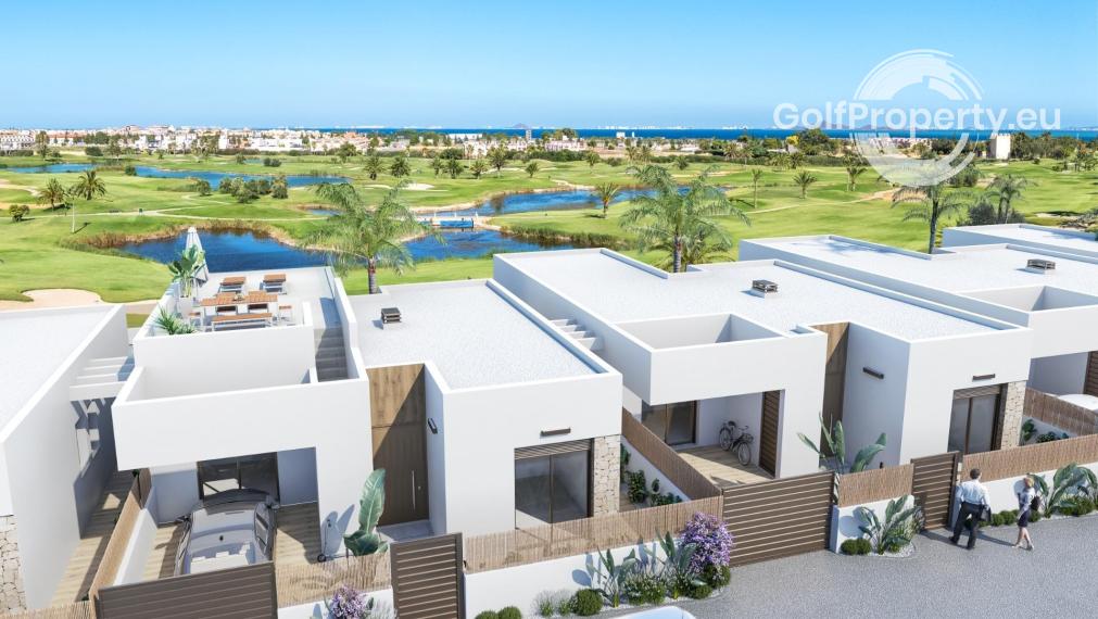 Prodej vily 102 m², pozemek 328 m² Los Alcázares, Murcia, Španělsko