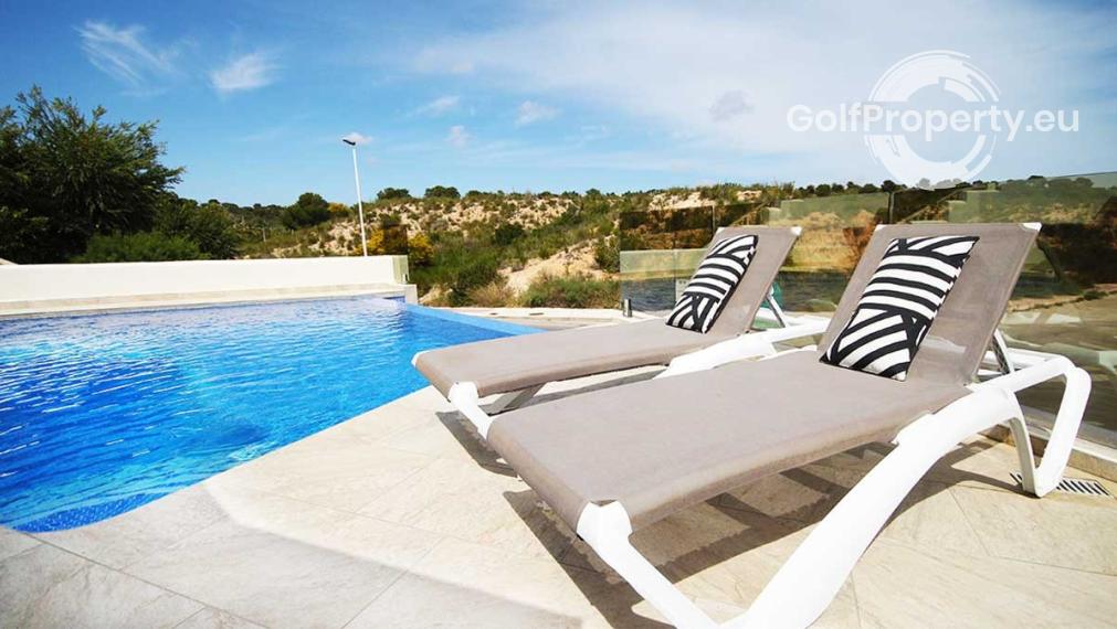 Vila u golfu Las Ramblas s výhledem na moře