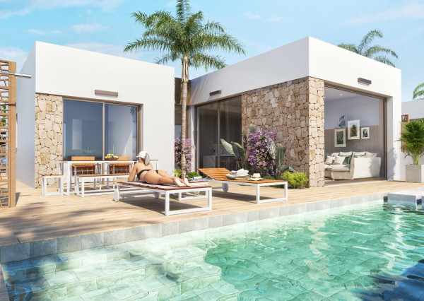 Prodej vily 102 m², pozemek 328 m² Los Alcázares, Murcia, Španělsko